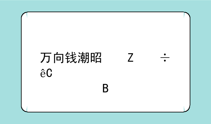 万向钱潮是新能源股票吗