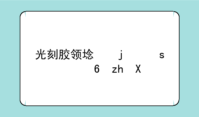 光刻胶领域的“七小福”