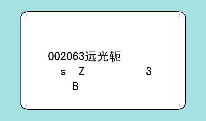 002063远光软件东方财富股吧