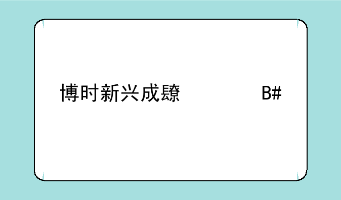 博时新兴成长混合净值050011