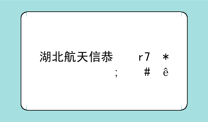 湖北航天信息服务费怎么交